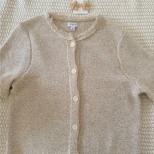 J. Crew Short Sleeve Knit Cardigan